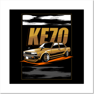 Toyota Corolla DX KE 70 Posters and Art